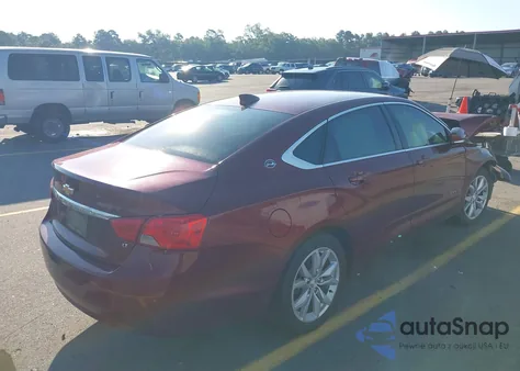 2017 Chevrolet Impala Lt из США, поврежденный, VIN 2G1105SA6H9138451